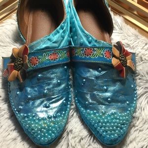 Time and Tru Blue Shoes Women’s Size 8.5